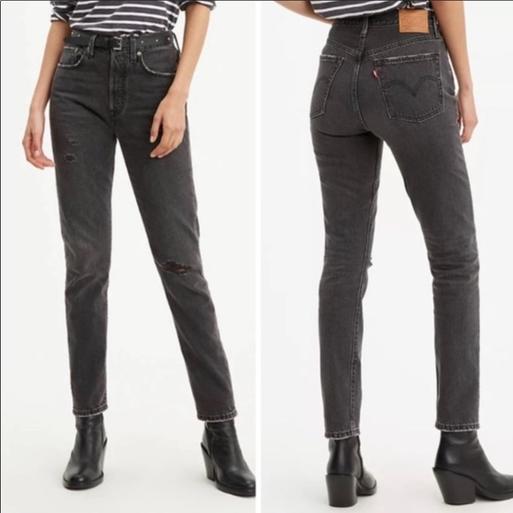 Levi's Denim - 🆕Levi's 501 Premium Distressed Skinny Jeans